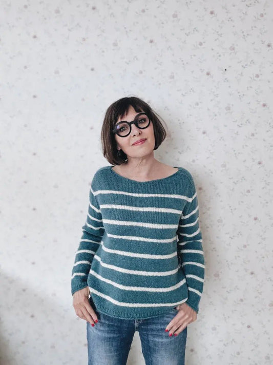 Aarven Longsleeve - Strickpaket Rosa P.