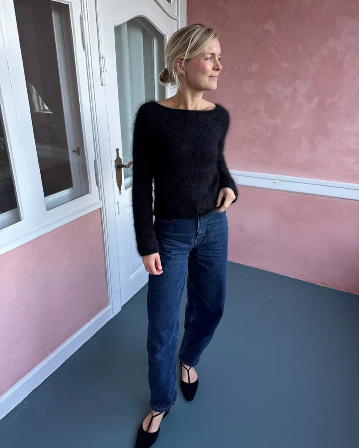 Bea Blouse – Elegante Bluse mit U-Boot-Ausschnitt