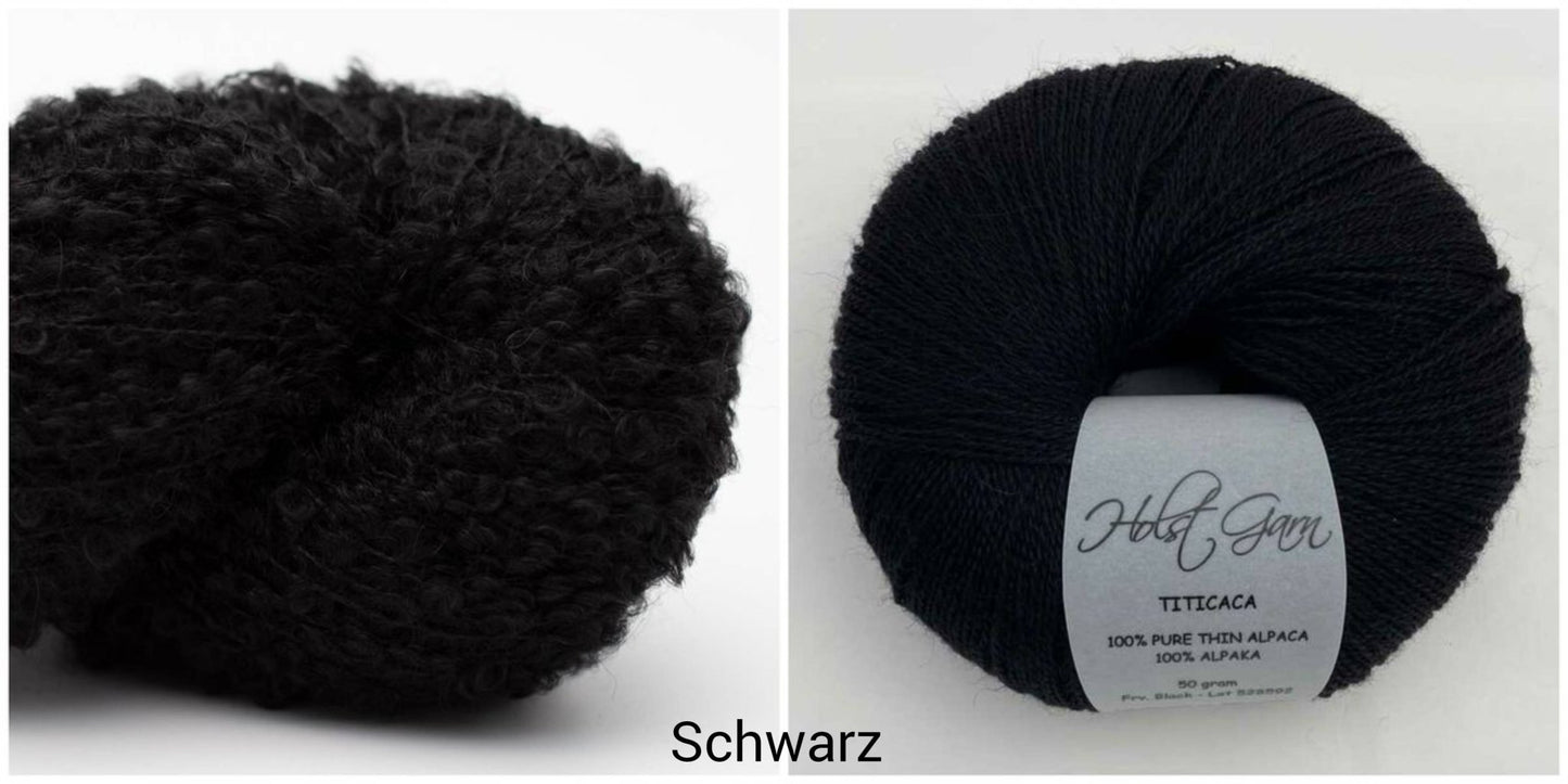 Strickpaket Tjeelva Hoodie - Rosa P. - Ideen in Strick