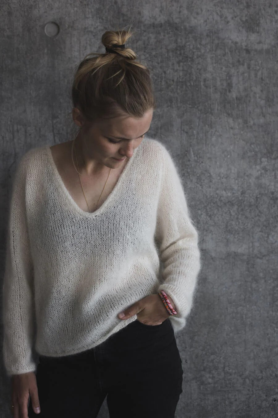 Kumulus Bluse - Strickanleitung PetiteKnit