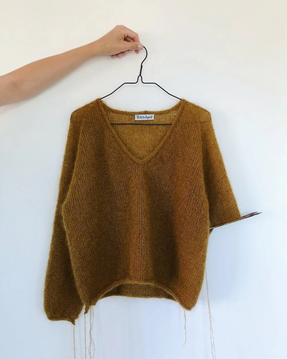 Kumulus Bluse - Strickanleitung PetiteKnit