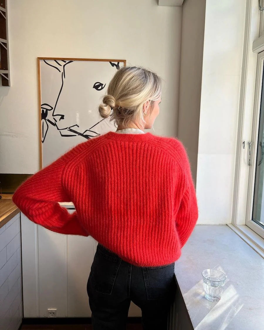Agnete Cardigan - Strickanleitung PetiteKnit