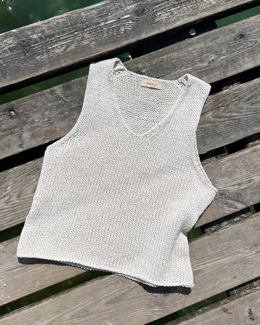 Alice Top - Strickanleitung PetiteKnit