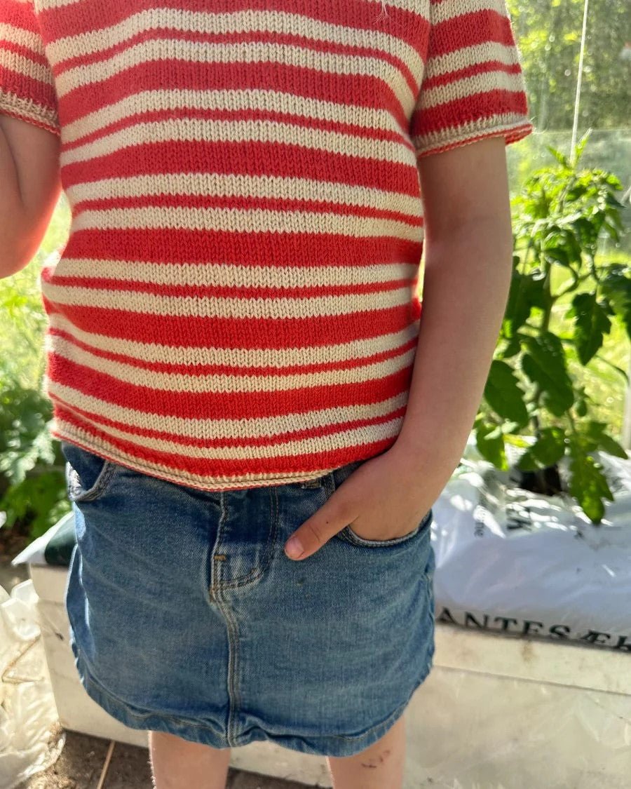 Amélie Tee Junior - Strickanleitung - Ideen in Strick