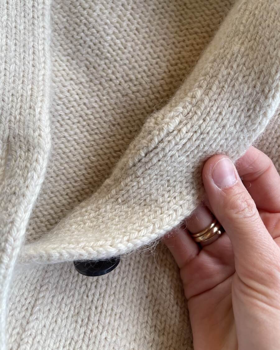 Champagne Cardigan - Strickanleitung PetiteKnit