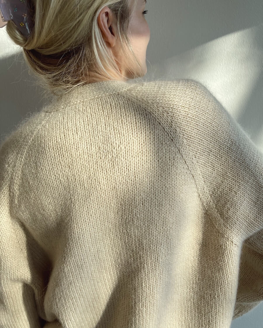 Champagne Cardigan - Strickanleitung PetiteKnit