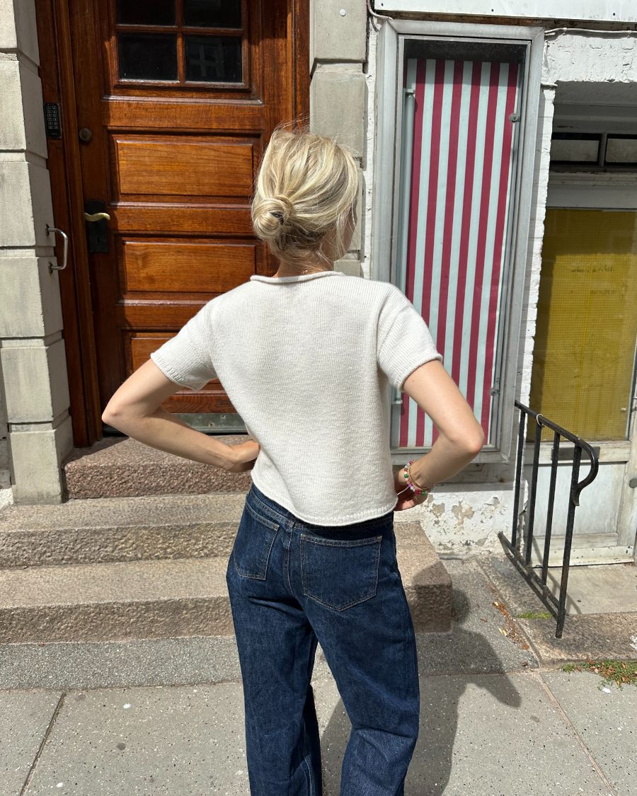 Cloud Tee - Strickanleitung - Ideen in Strick