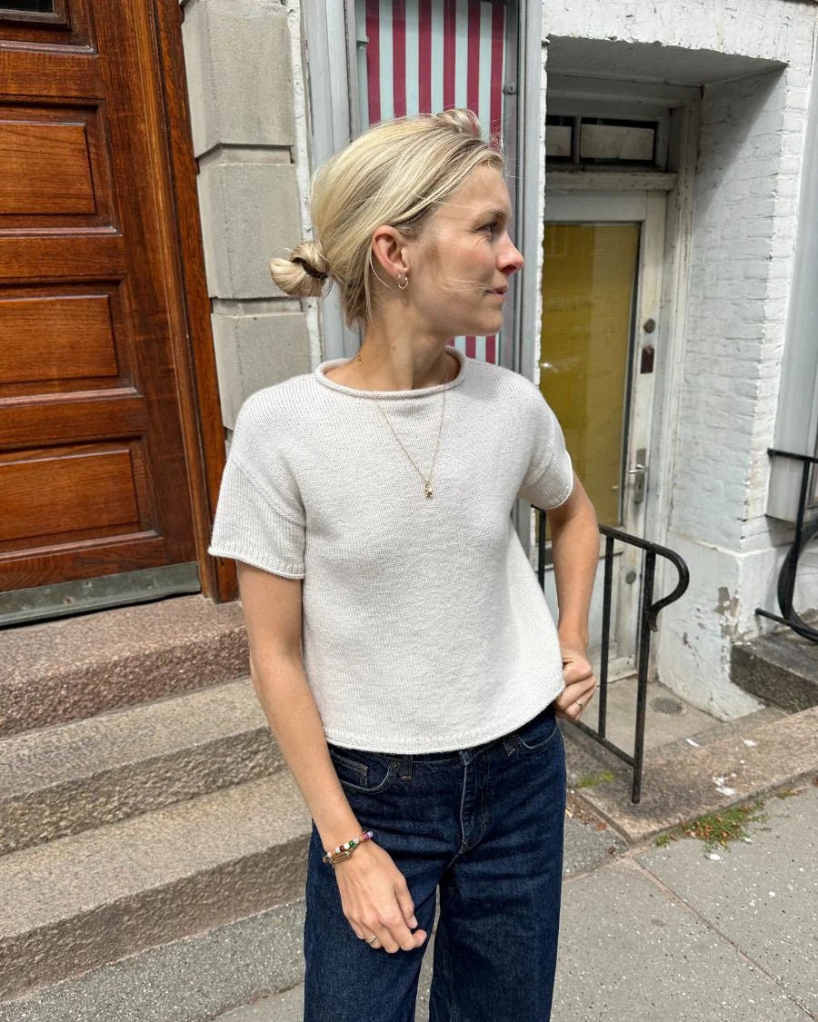 Cloud Tee - Strickanleitung - Ideen in Strick