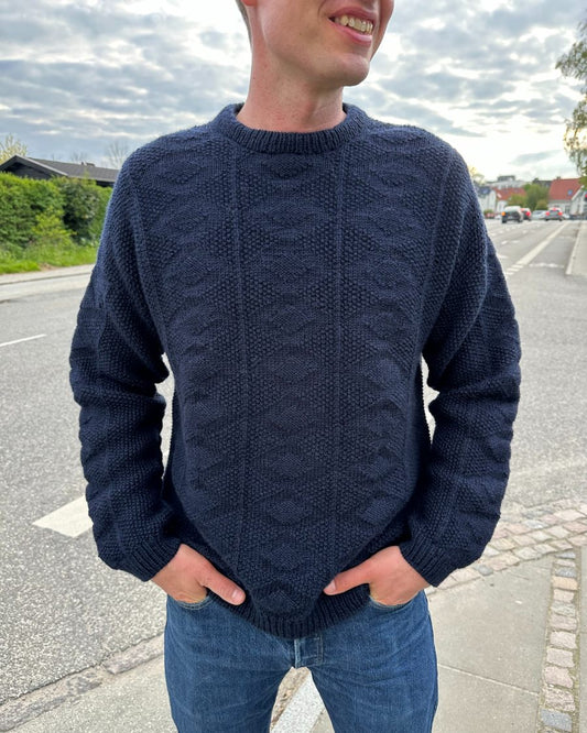 Esther Sweater Mann - Strickanleitung