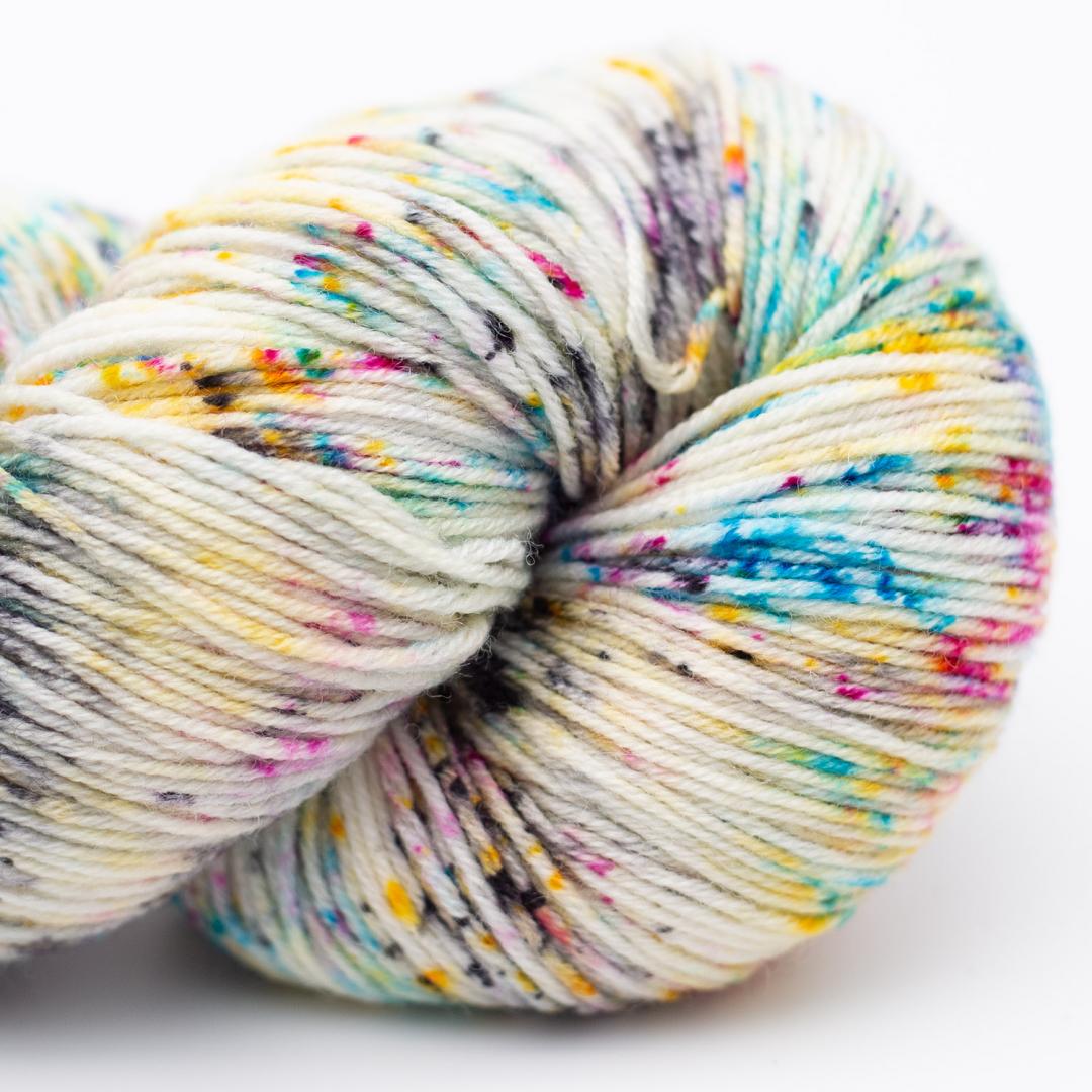 Kremke Lazy Lion Sockenwolle - handgefärbt - Ideen in Strick