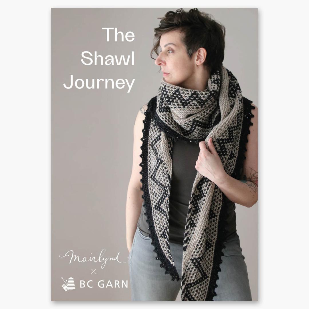 Lookbook Mairlynd x BC Garn - The Shawl Journey BC