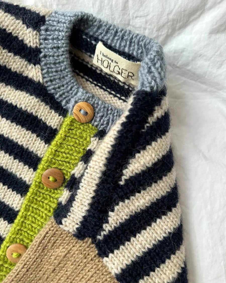 Holger Cardigan - Strickanleitung PetiteKnit