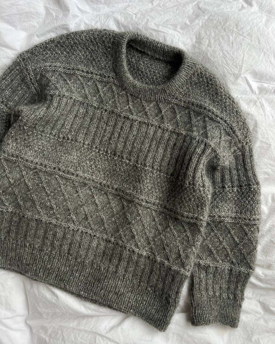 Ingrid Sweater - Strickanleitung PetiteKnit