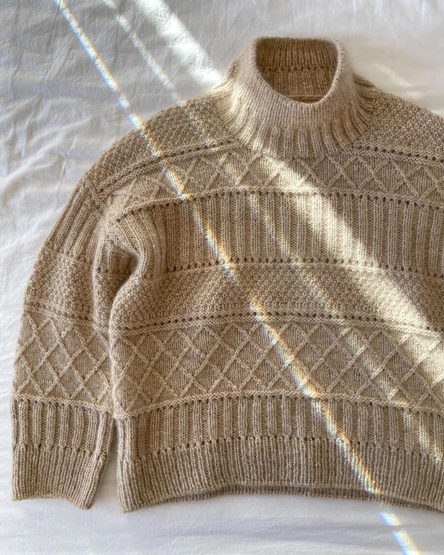 Ingrid Sweater - Strickanleitung PetiteKnit