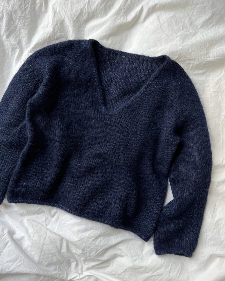 Kumulus Bluse - Strickanleitung PetiteKnit
