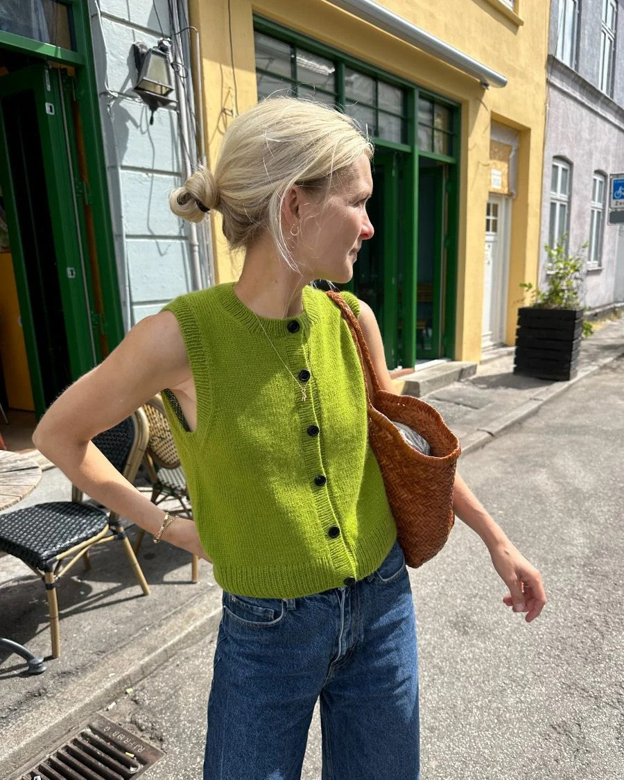 Maggie Vest - Strickanleitung PetiteKnit
