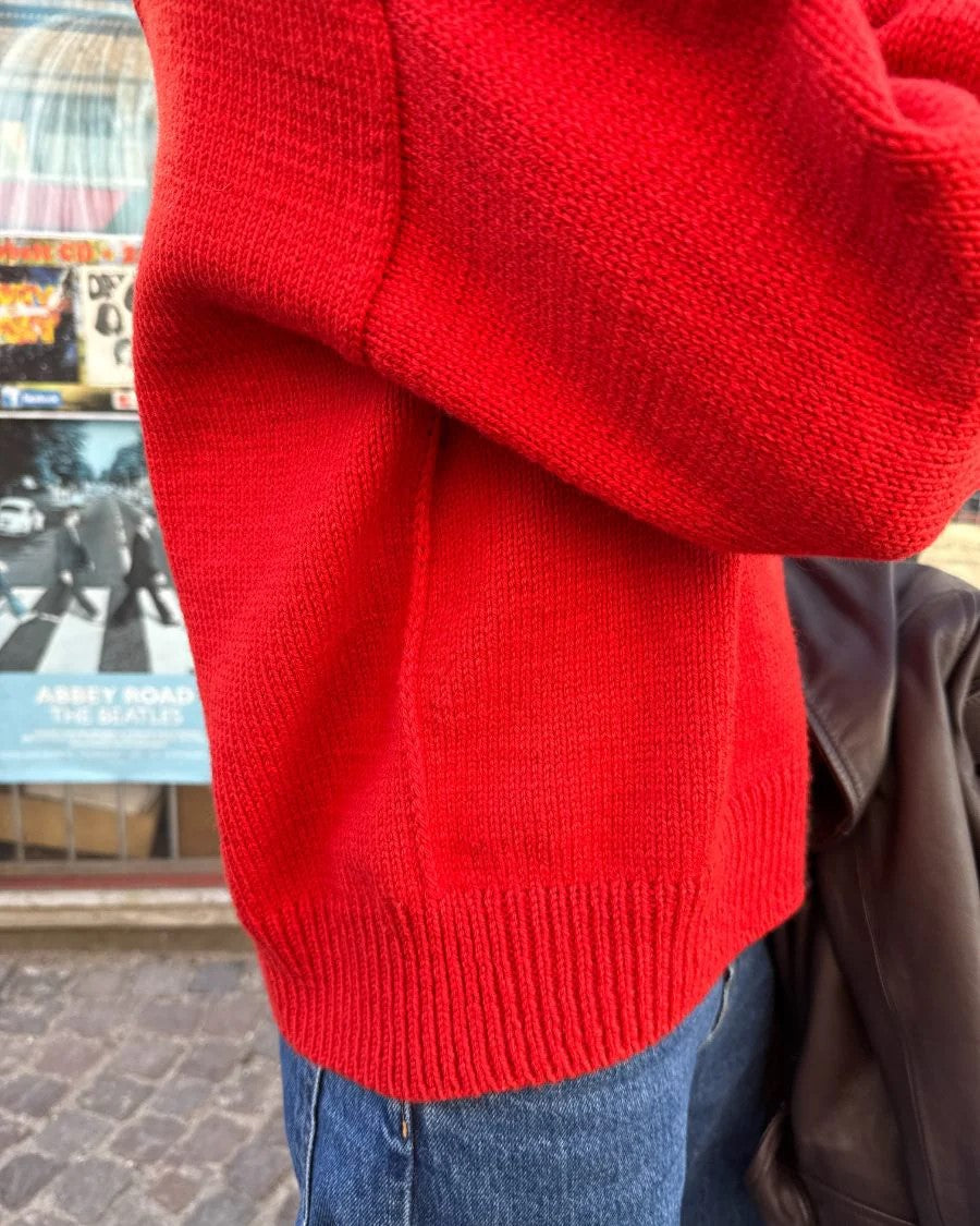 Scarlet Sweater- Strickanleitung PetiteKnit