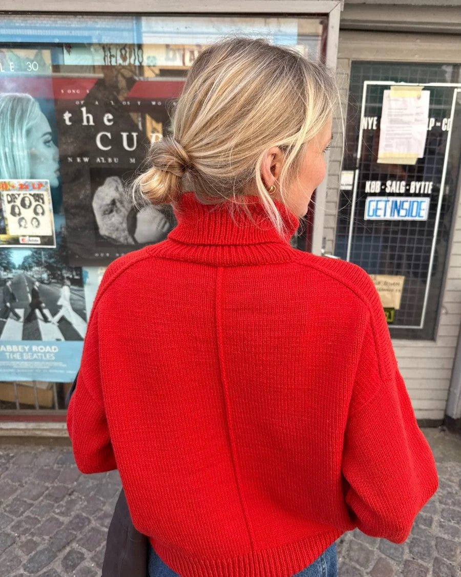 Scarlet Sweater- Strickanleitung PetiteKnit
