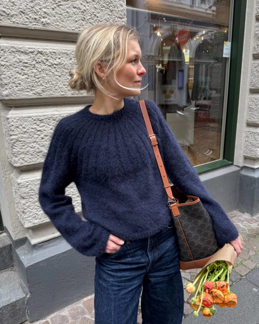 Sunday Sweater Mohair Edition - Strickanleitung PetiteKnit