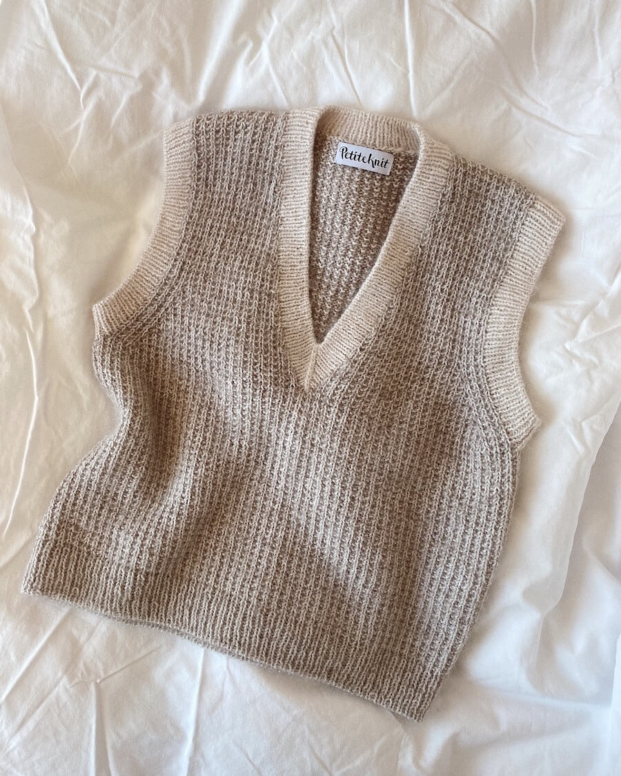 Friday Pullunder V-Ausschnitt - Strickanleitung