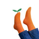 Orangensocken im Set mit Anleitungsheft Fruity Socks 🍊 Kremke