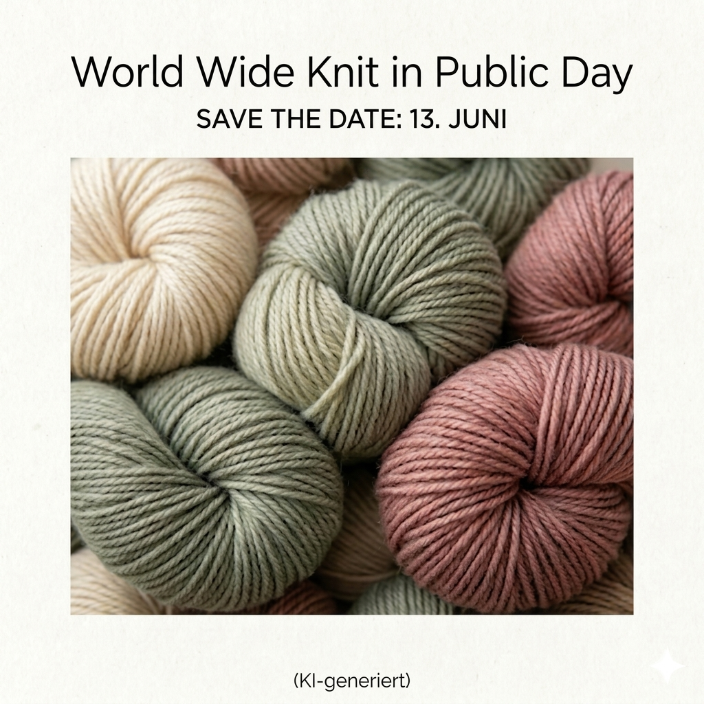 Anmeldung: World Wide Knit in Public Day 2026