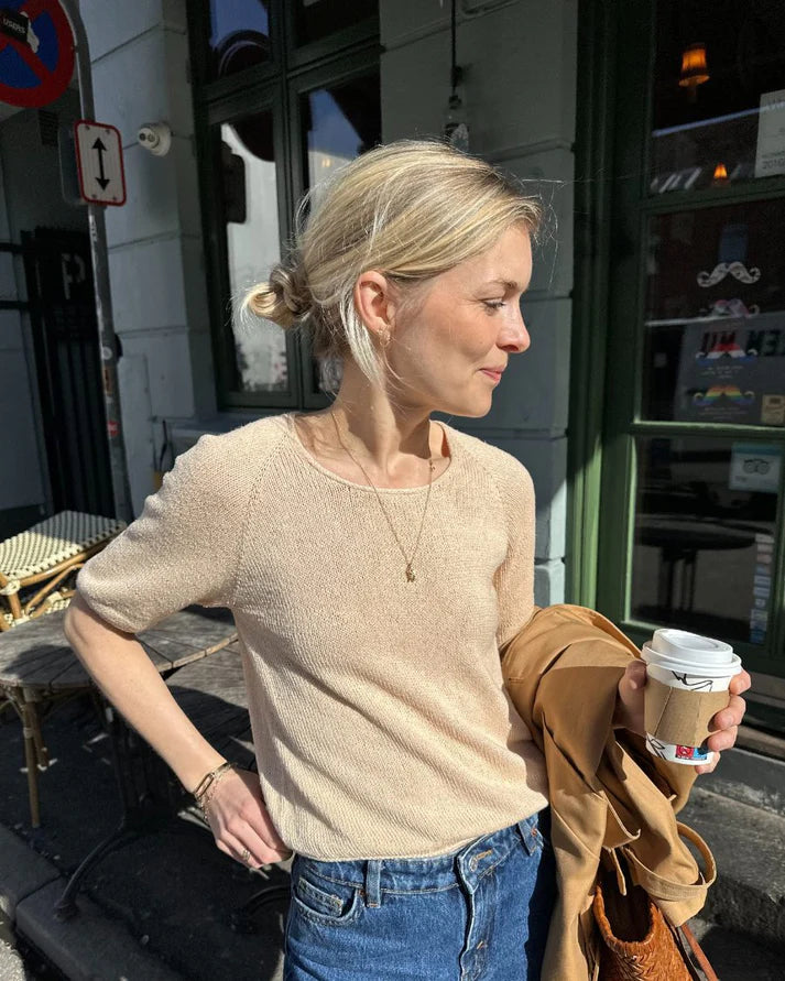 Kumulus Tee O-neck - Strickanleitung