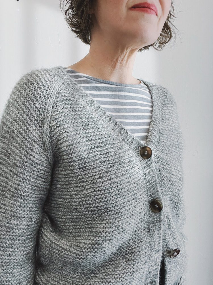 Piilo Cardigan Strickpaket - Rosa P.