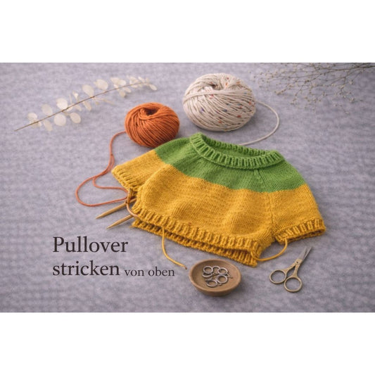 Workshop - Pullover Stricken von oben