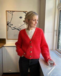 Agnete Cardigan - Strickanleitung PetiteKnit
