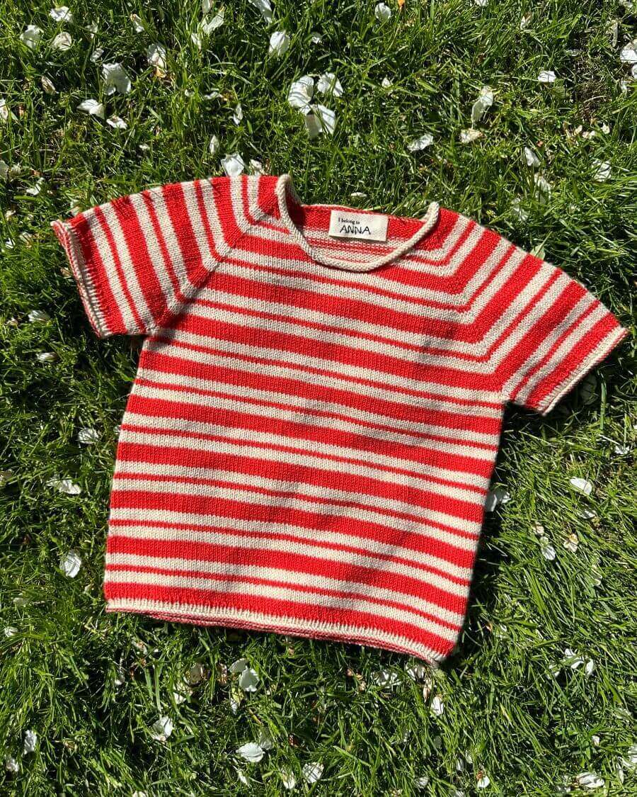 Amélie Tee Junior - Strickanleitung - Ideen in Strick