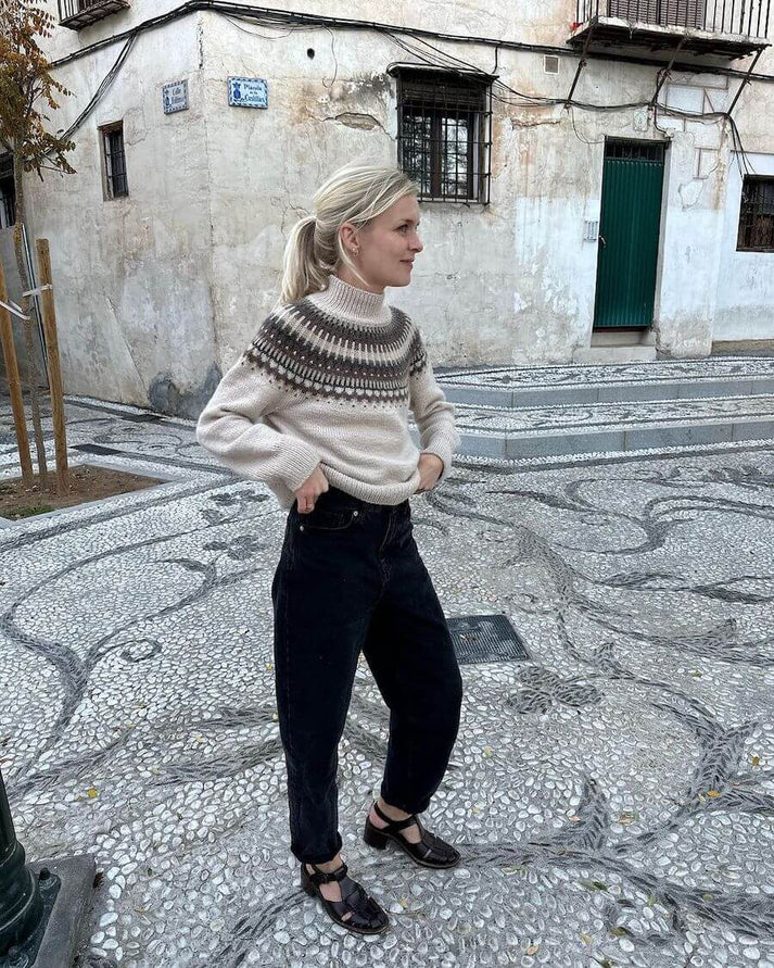 Strickanleitung Celeste Sweater - PetiteKnit