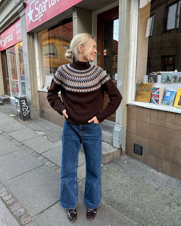 Strickanleitung Celeste Sweater - PetiteKnit