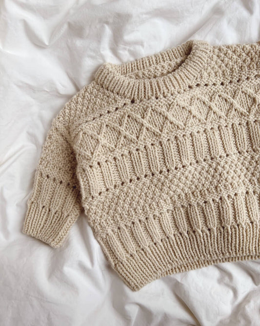 Ingrid Sweater Baby - Strickanleitung