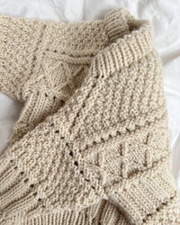 Ingrid Sweater Baby - Strickanleitung PetiteKnit
