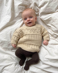 Ingrid Sweater Baby - Strickanleitung PetiteKnit