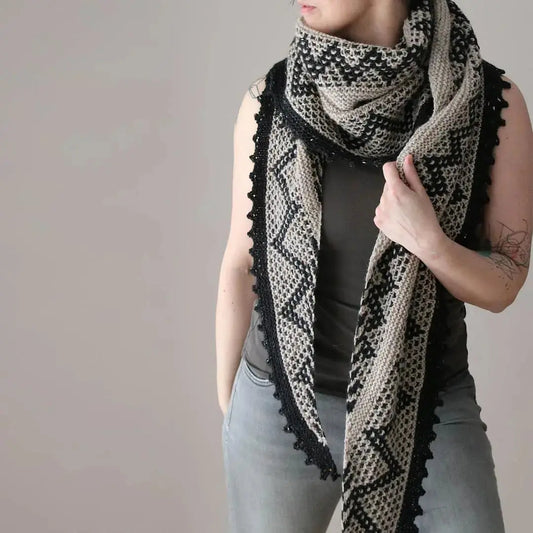 Lookbook Mairlynd x BC Garn - The Shawl Journey BC