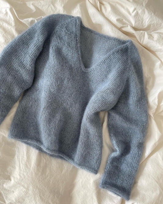 Kumulus Bluse - Strickanleitung PetiteKnit