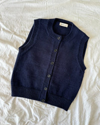 Maggie Vest - Strickanleitung PetiteKnit