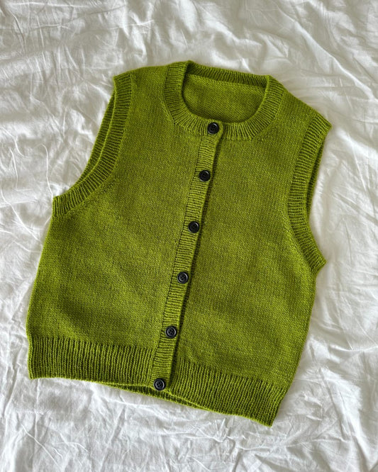 Maggie Vest - Strickanleitung PetiteKnit