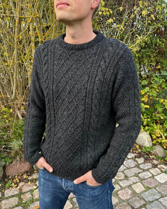 Moby Sweater Mann - Strickanleitung PetiteKnit