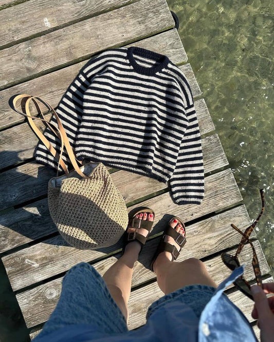 Olga Sweater - Strickanleitung PetiteKnit