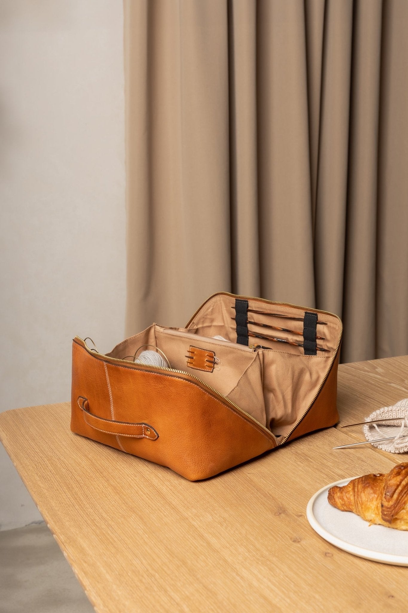 Re:Designed Projekt10 - Strick - Beauty - Box für unterwegs - Ideen in Strick