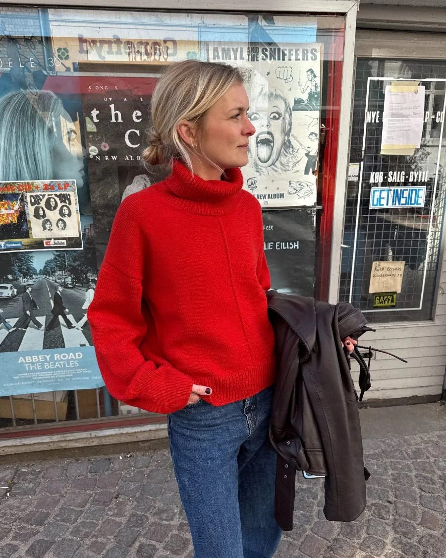 Scarlet Sweater - Strickanleitung - Ideen in Strick