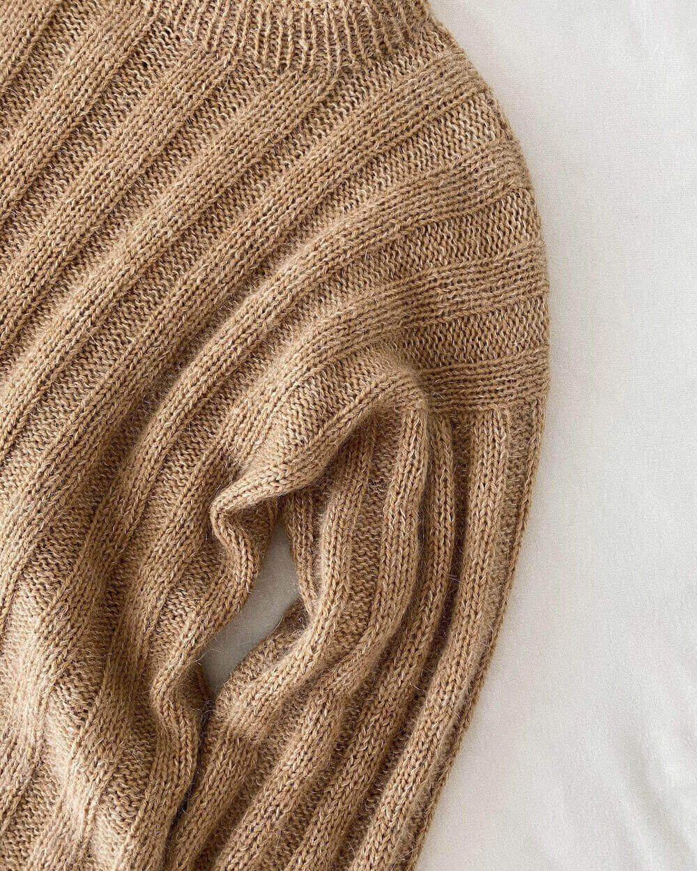 Längsstreifen Pullover - Strickanleitung - Ideen in Strick